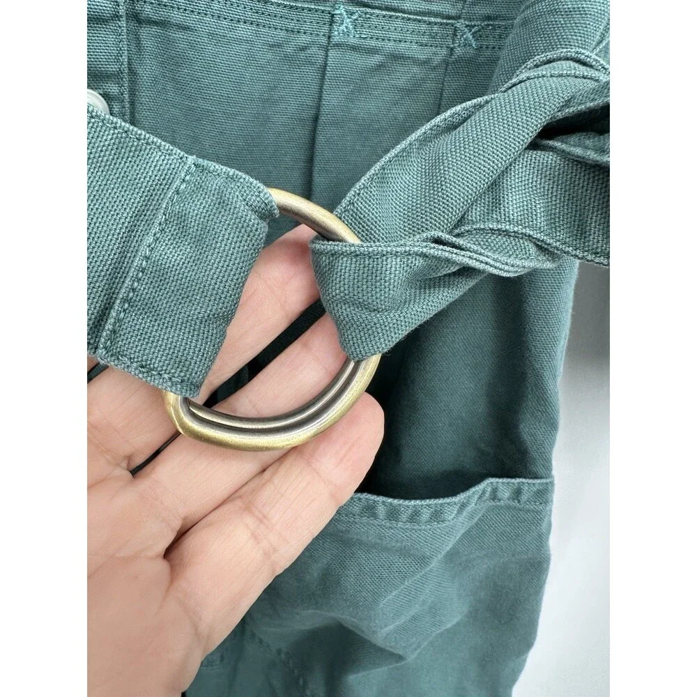 The‎ Great Olive  Vintage Style Cover Alls Jumpsuit Size 1  olive  belt